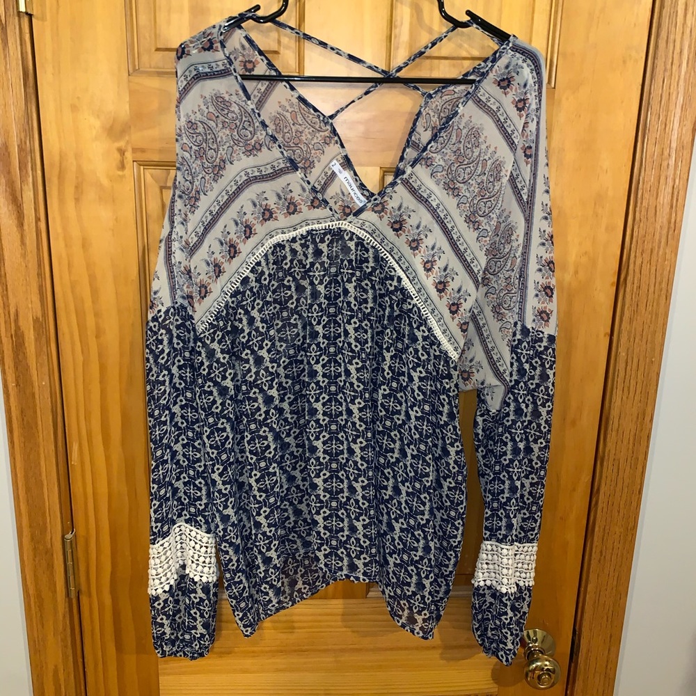 Maurices | Patterned Blouse